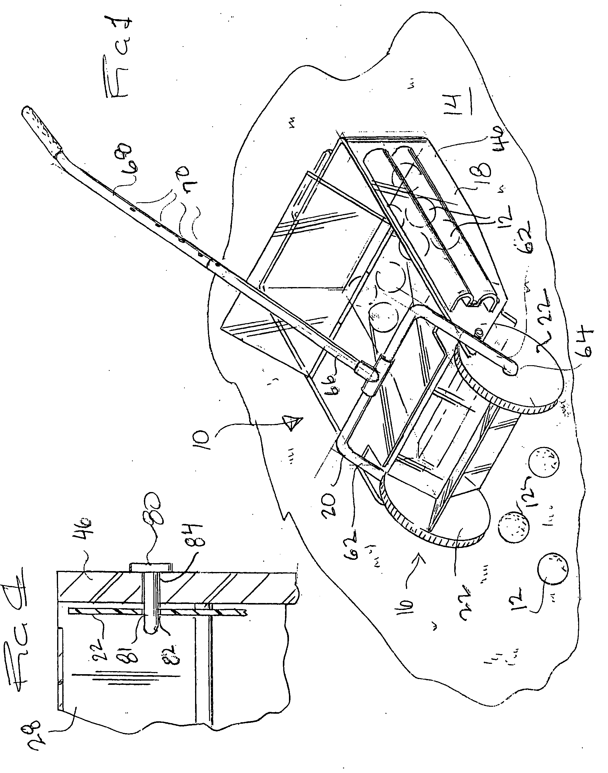 Tennis ball collection, dispensing, and transport apparatus