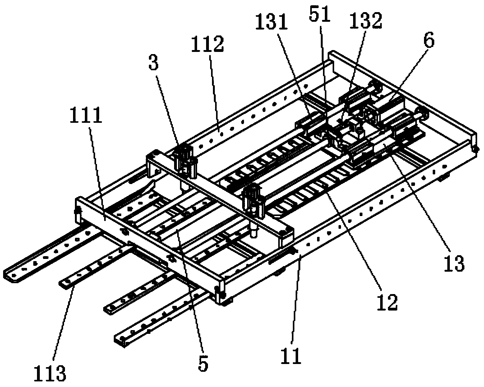 Automatic material feeding mechanism