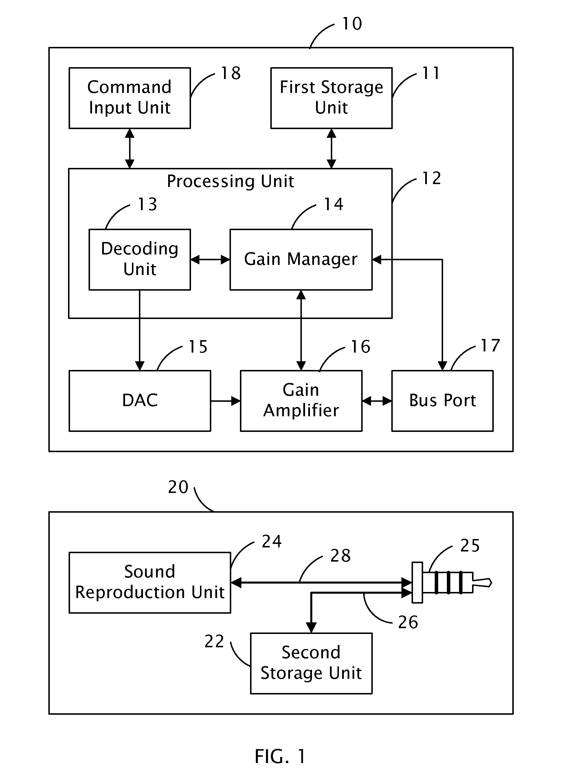 Audio processing apparatus for automatic gain control