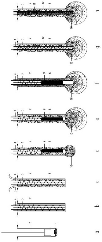 Construction method of concrete pile