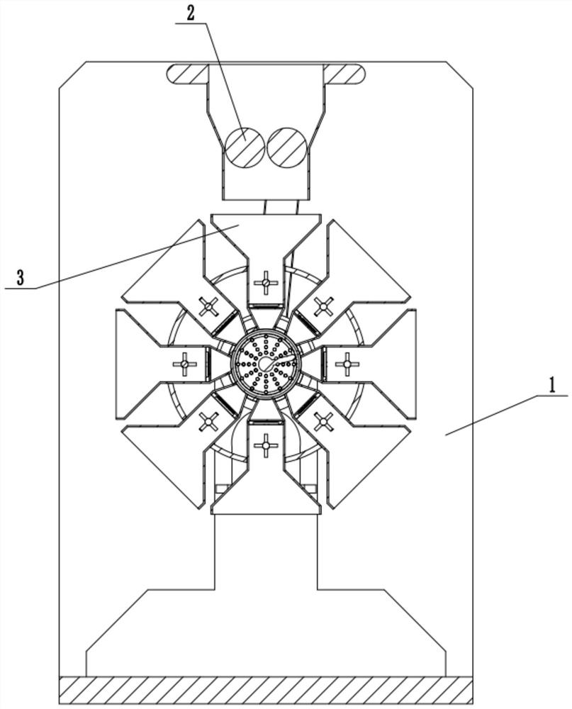 Filter-pressing recovery system for building waste cement paste