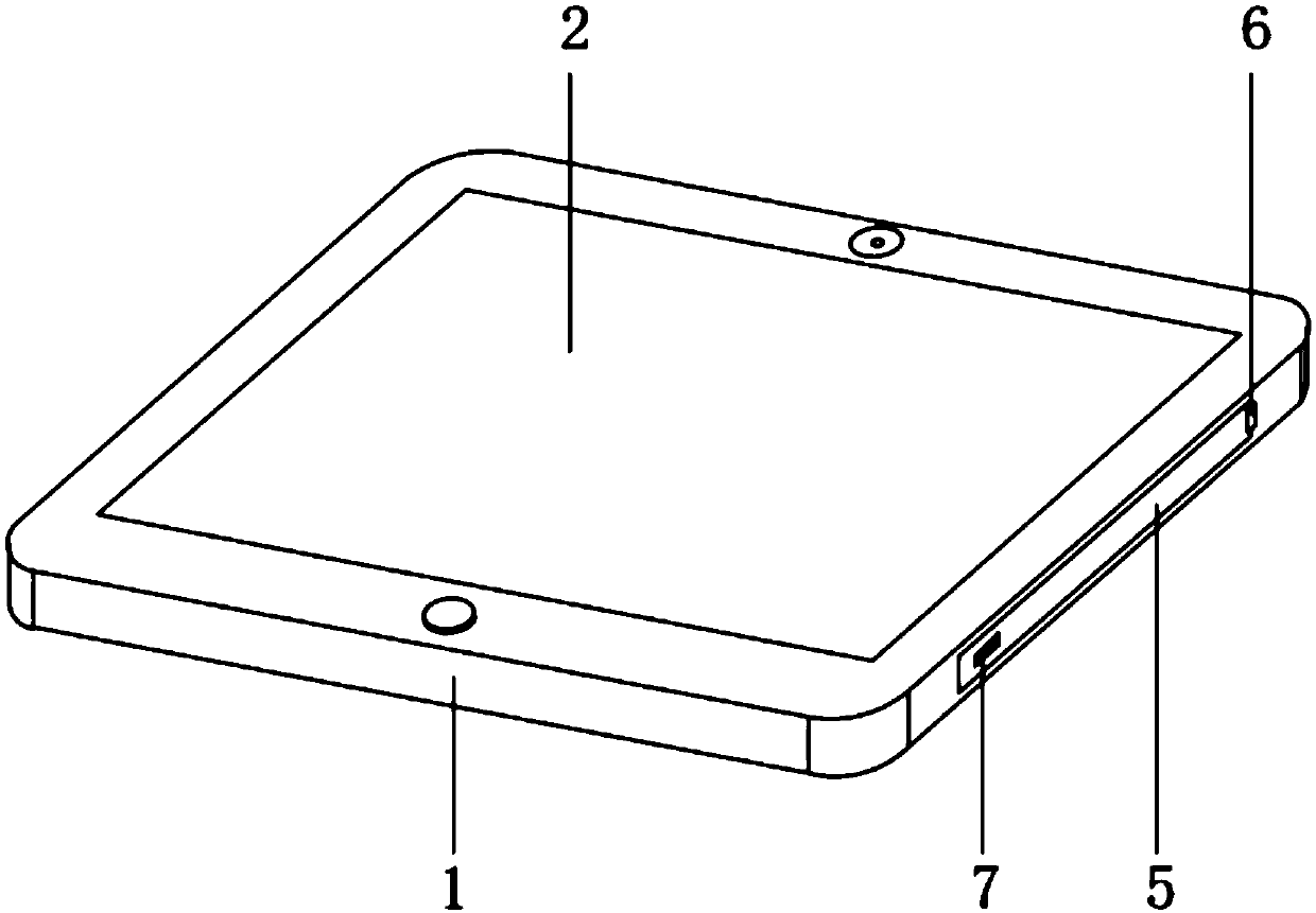 E-menu equipment with video function