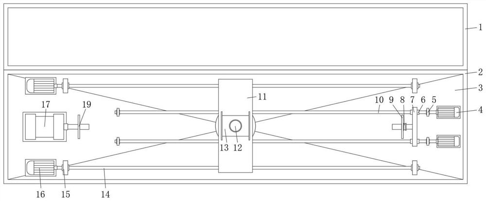 Surface metal treatment equipment for stainless steel square tube production and use method thereof