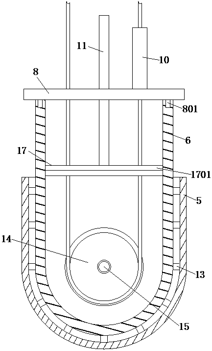 Textile yarn dyeing device and using method thereof