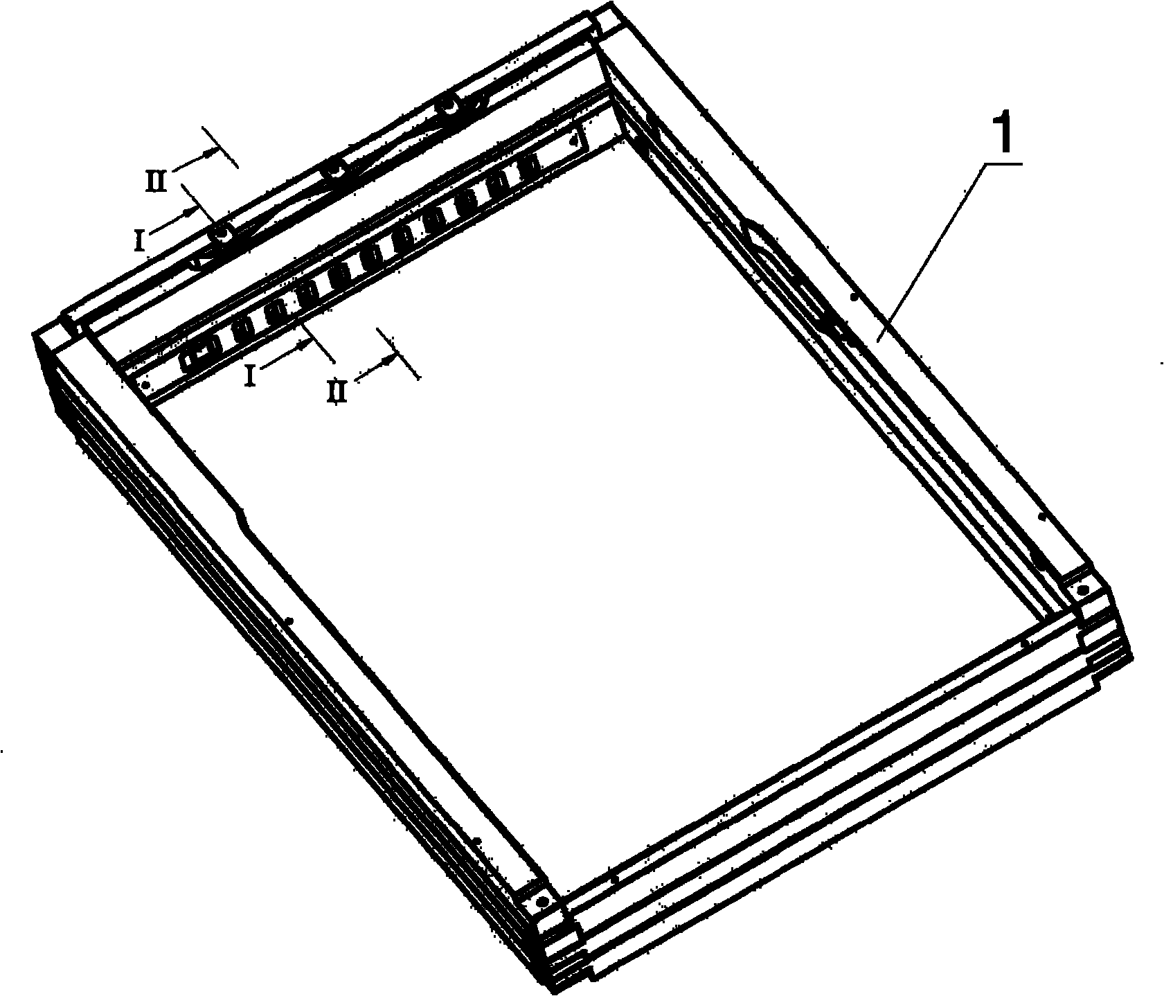 Roof window with air supply channel