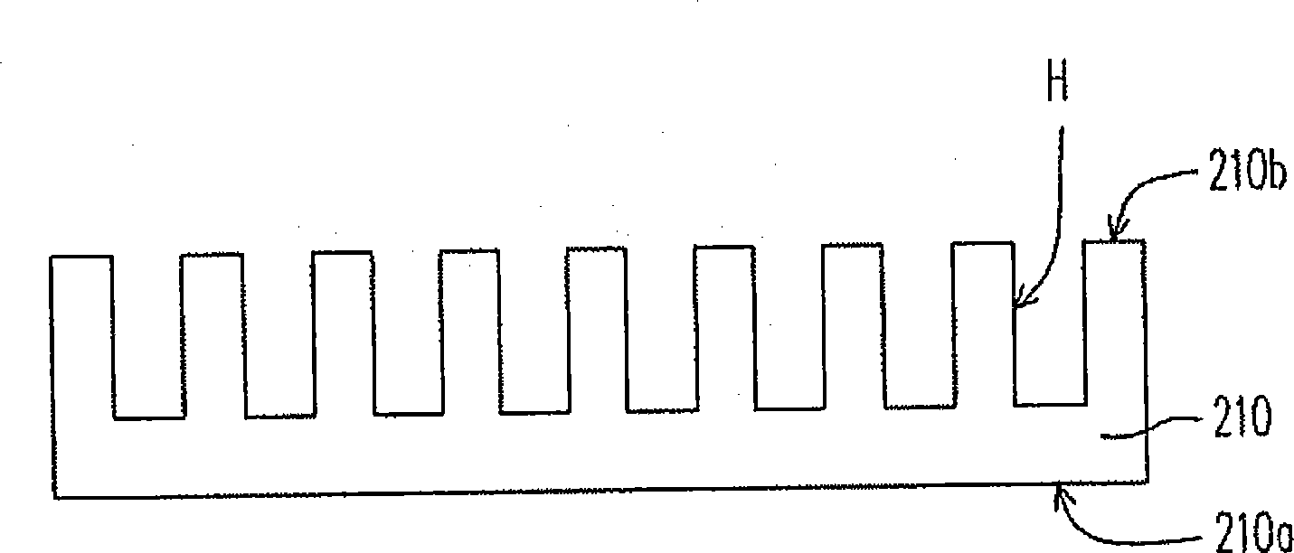Wafer with radiating structure and its production method