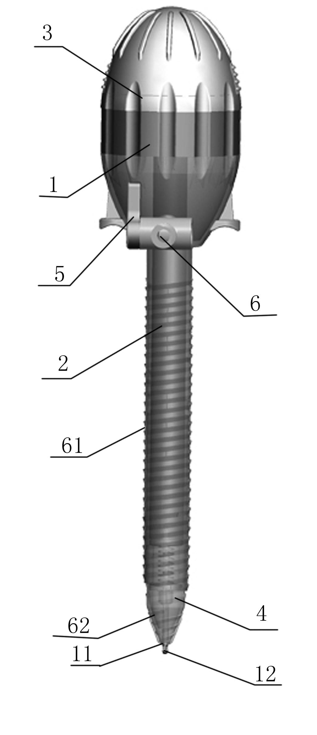 Spiral puncture outfit with pneumoperitoneum device and use method thereof