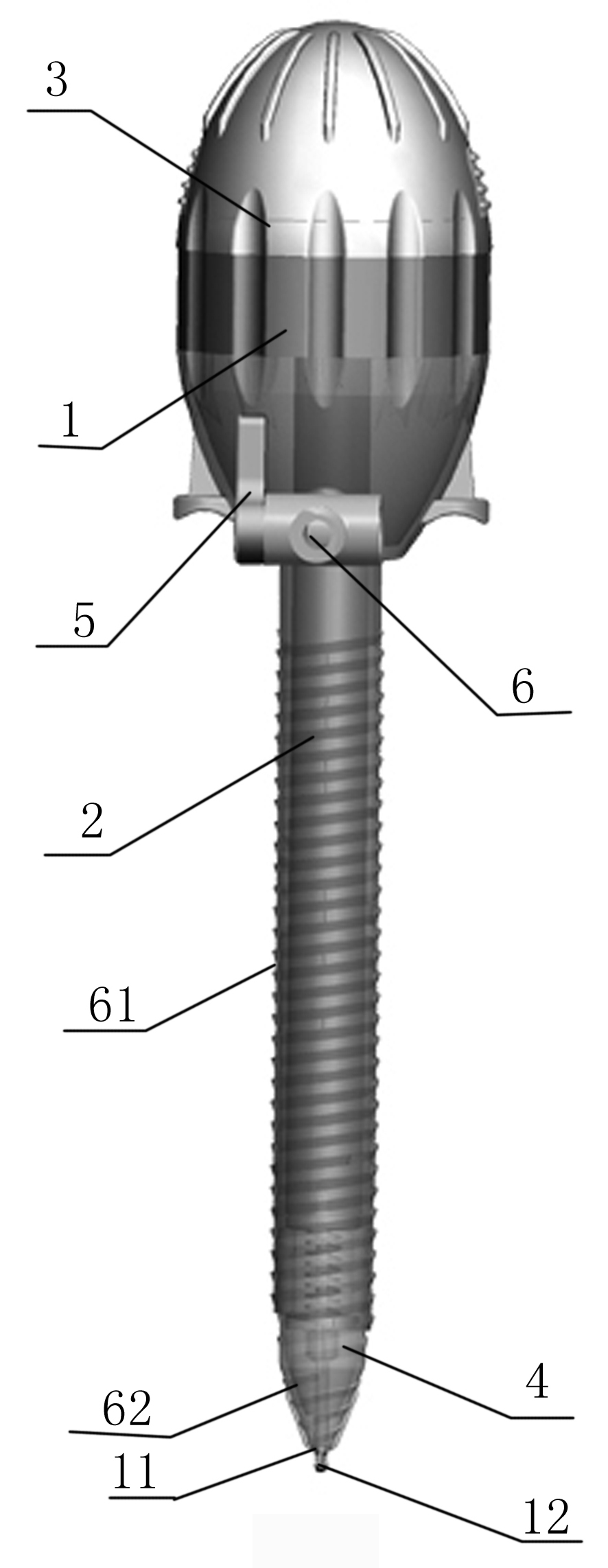 Spiral puncture outfit with pneumoperitoneum device and use method thereof