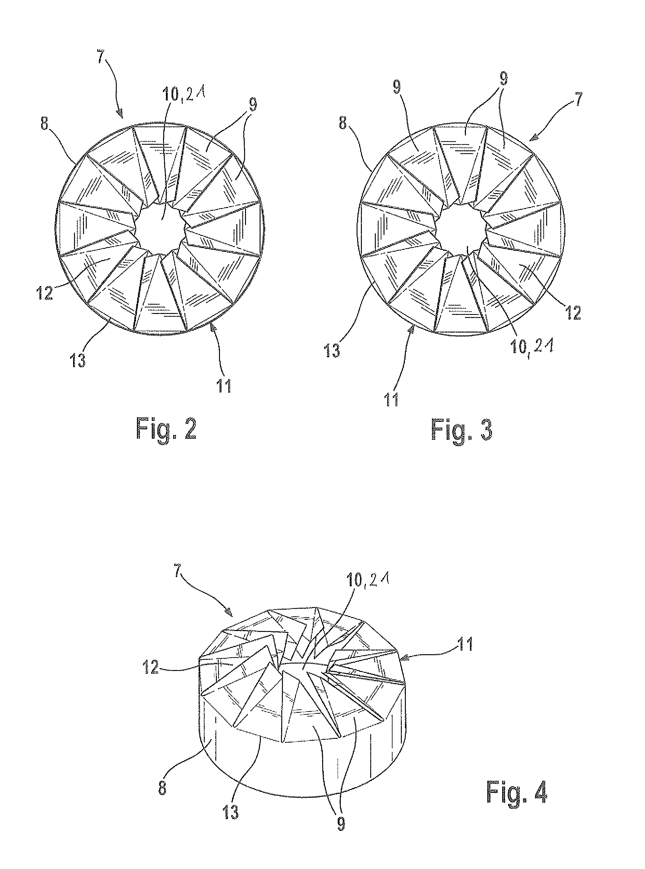 Mixing and/or evaporating device and process for manufacturing same