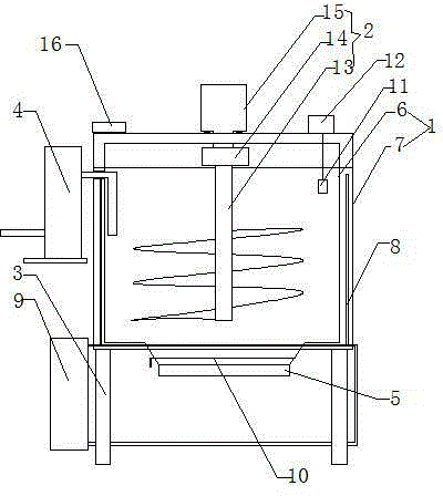 Conversion tank used in production of surface sizing agent