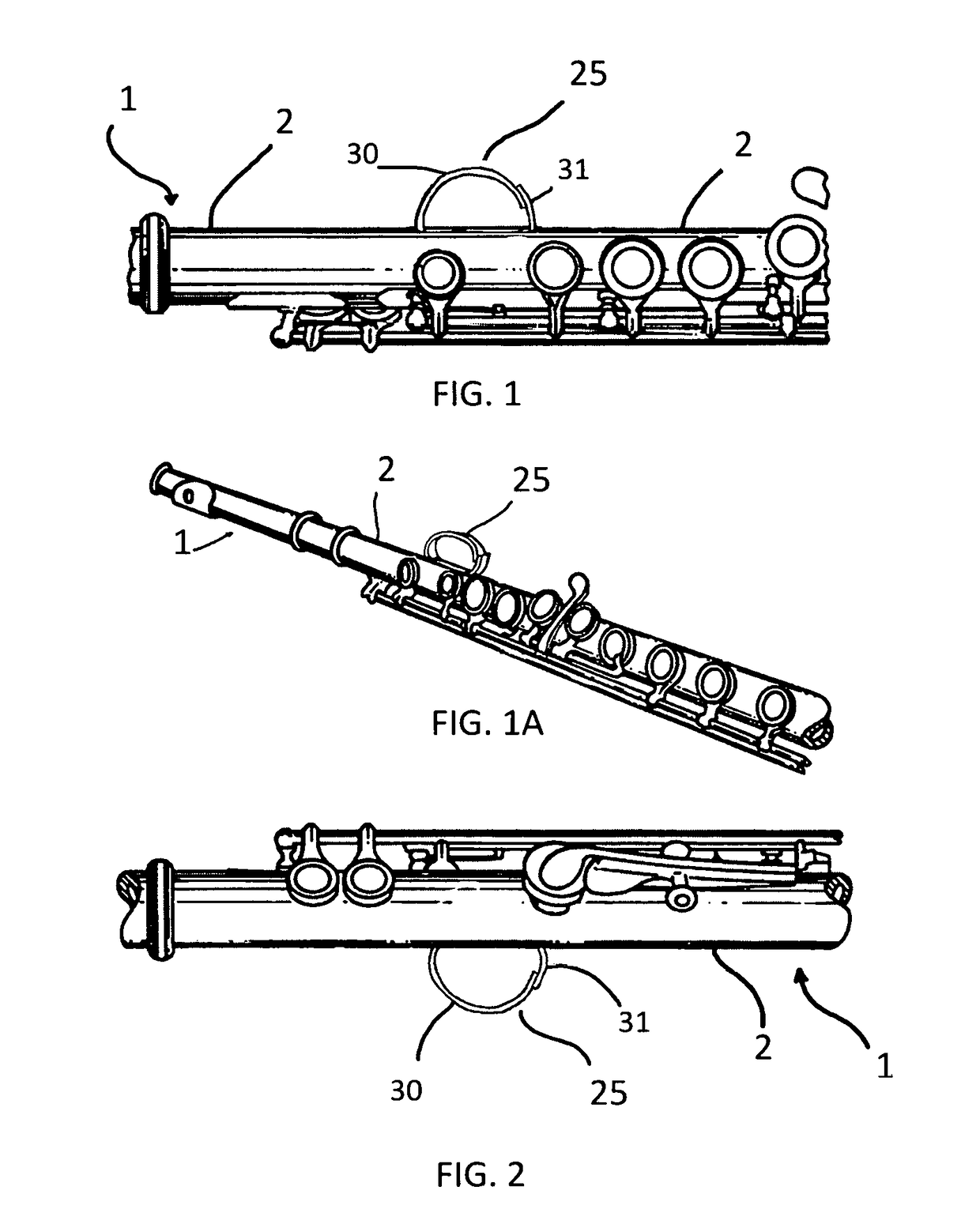 Flute with Enhanced Flute-Finger Connection