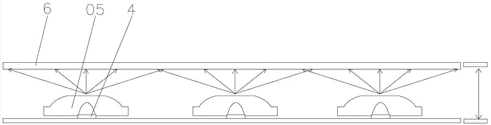 Large-angle diffusing optical lens