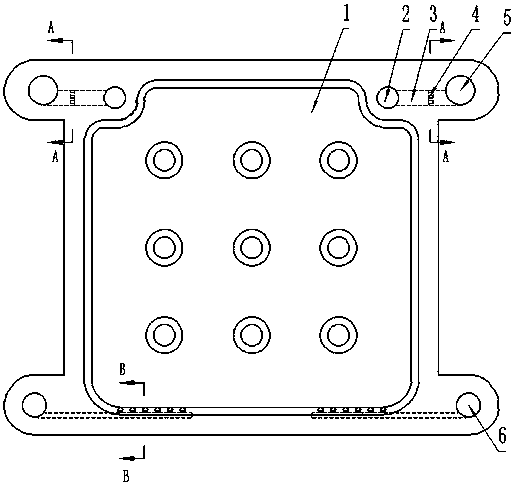 Double-feeding compartment type filter plate combination for fast and uniform feeding