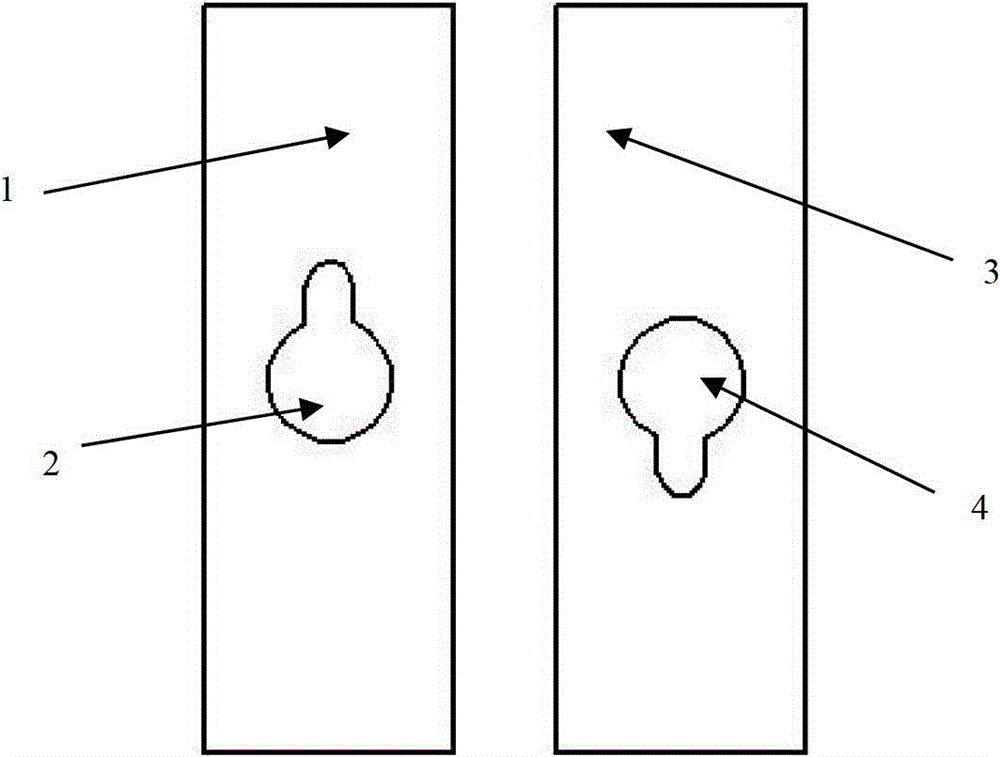 Pear-shaped hole equipped braking distribution valve for heavy-loaded long and large train