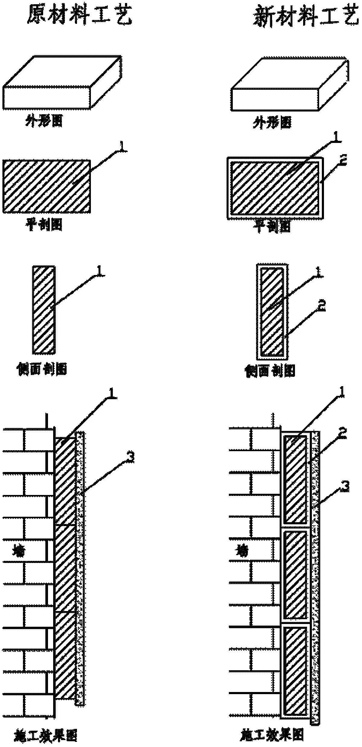 Composite heat insulating material and preparation method thereof