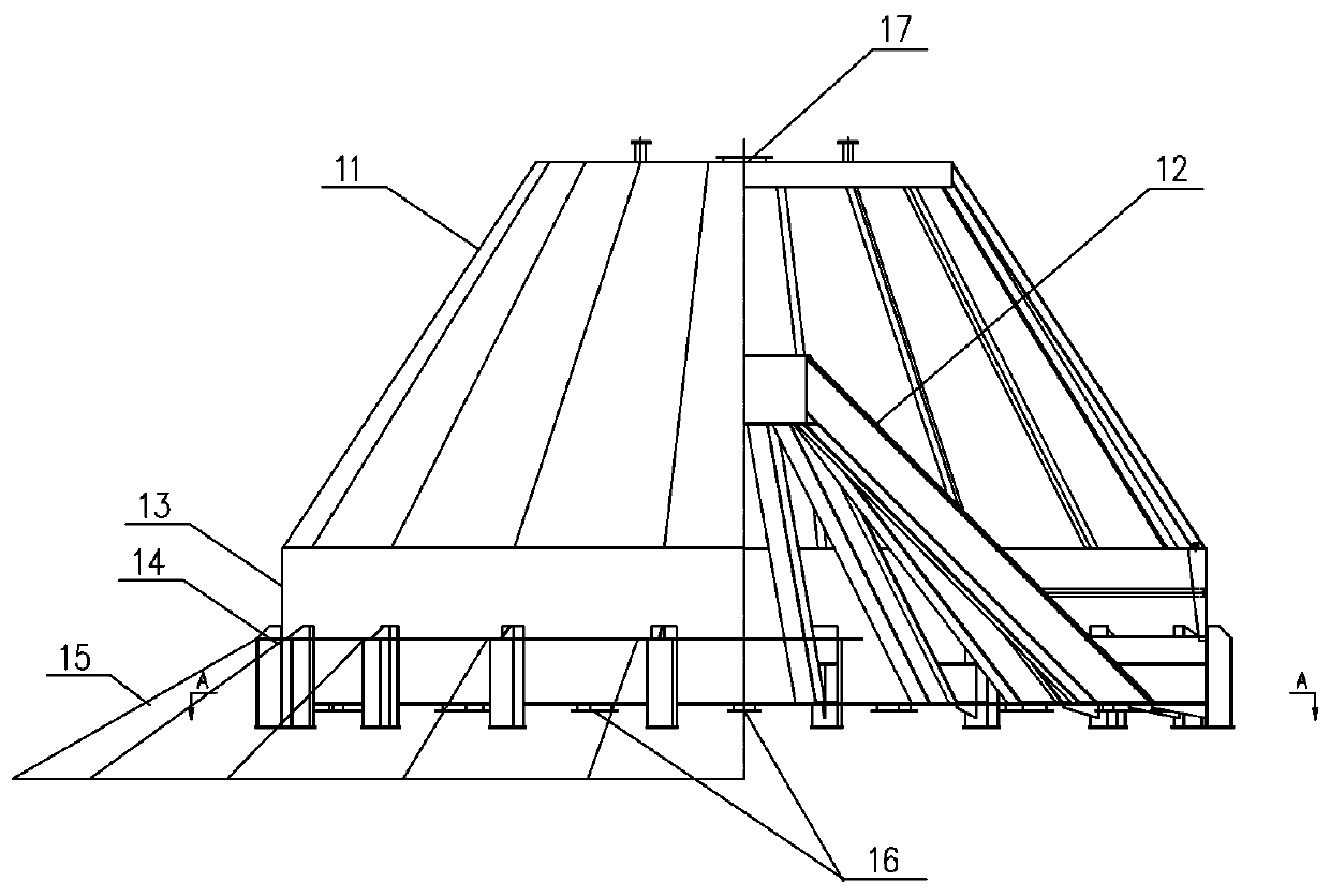 Energy-saving type active-lime terminal roasting kiln