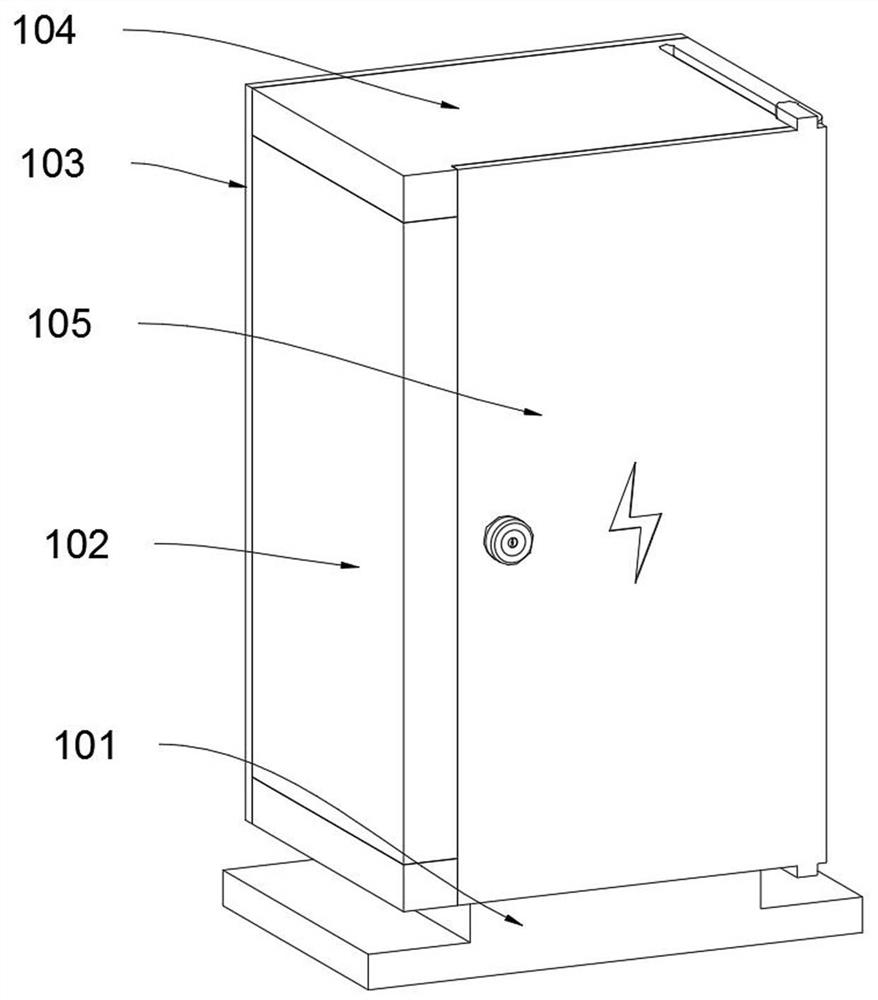 Intelligent street lamp regulation and control switch cabinet