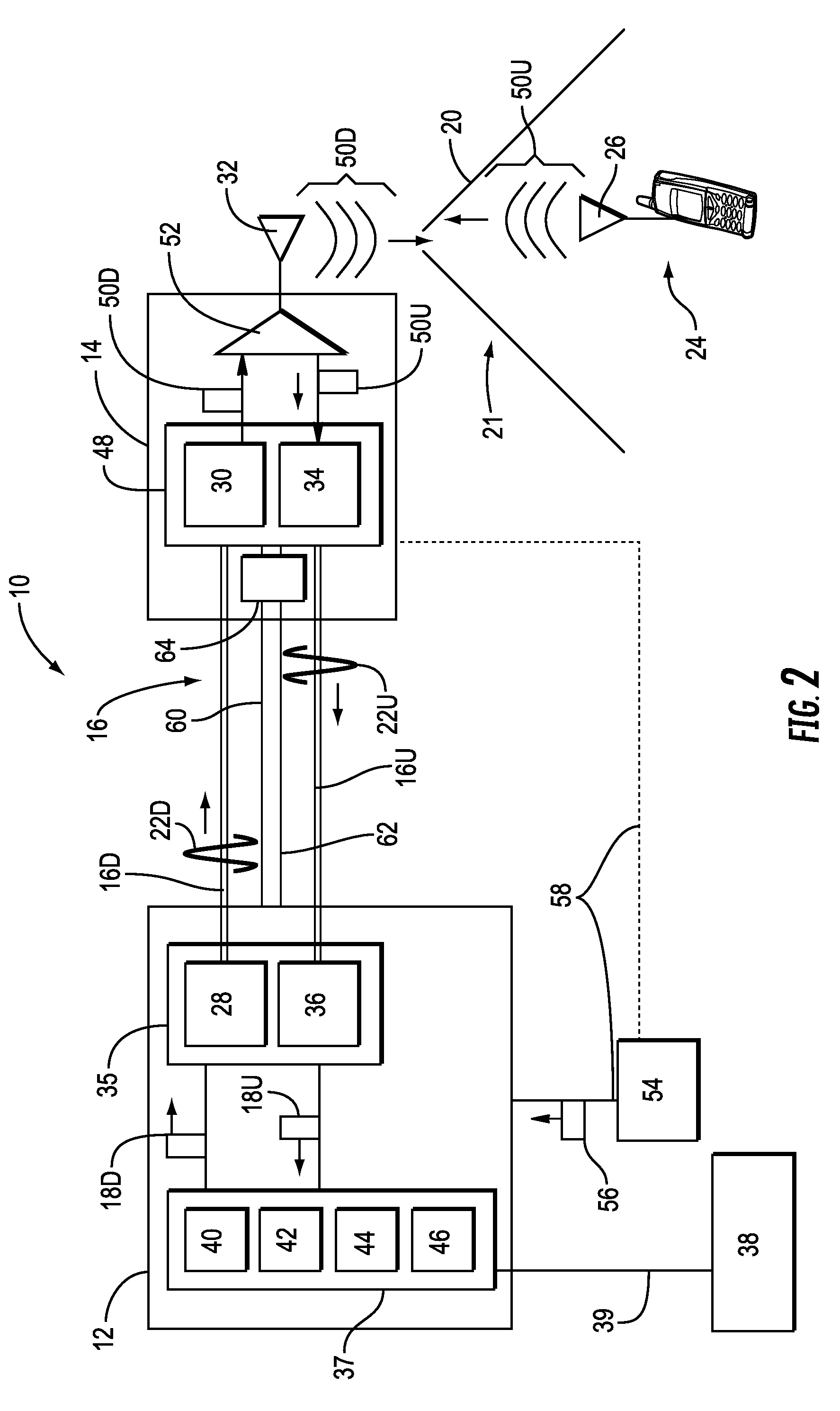 Power distribution module(s) capable of hot connection and/or disconnection for distributed antenna systems, and related power units, components, and methods