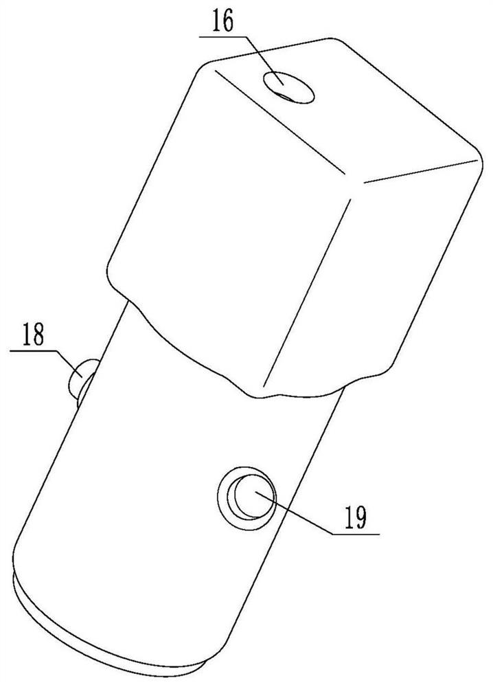 Coupling agent smearing device for ultrasonic department