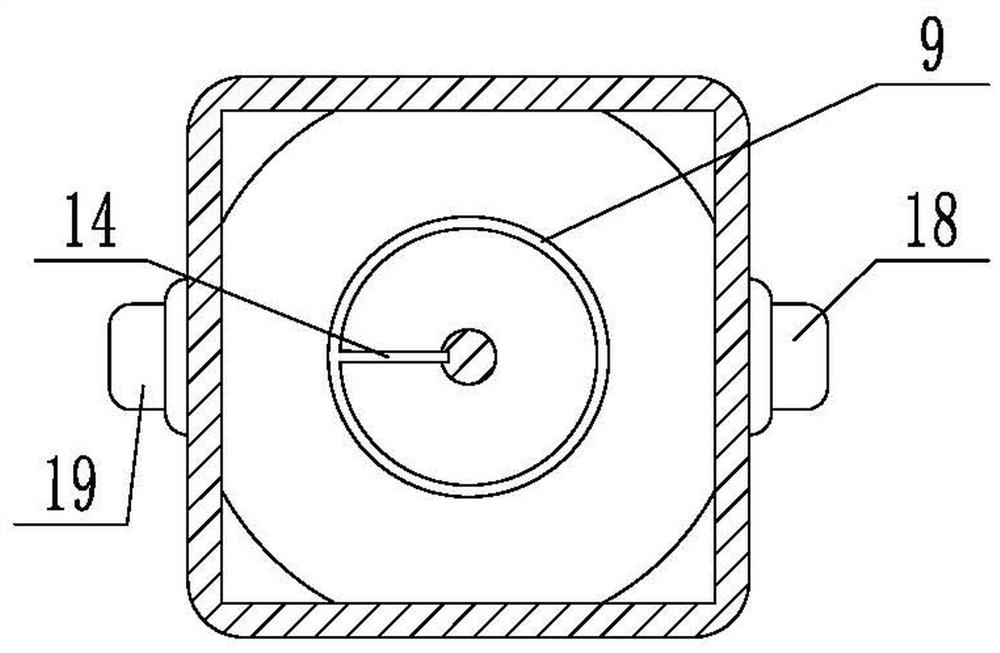 Coupling agent smearing device for ultrasonic department