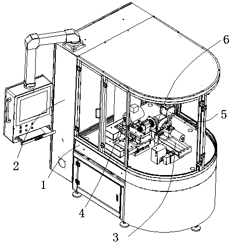 Full-automatic grinding wheel dressing machine and grinding wheel dressing method thereof