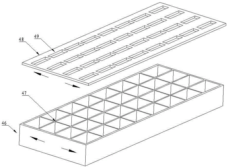 Steel belt reciprocating knife cutting high-efficiency slag filter cake dryer