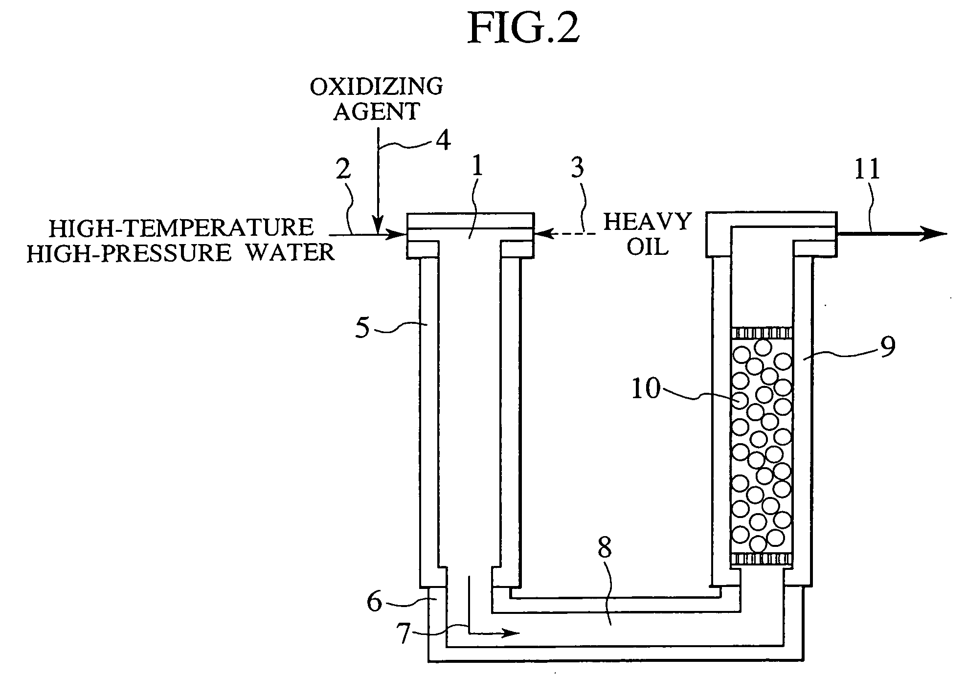 Heavy oil reforming method, an apparatus therefor, and gas turbine power generation system