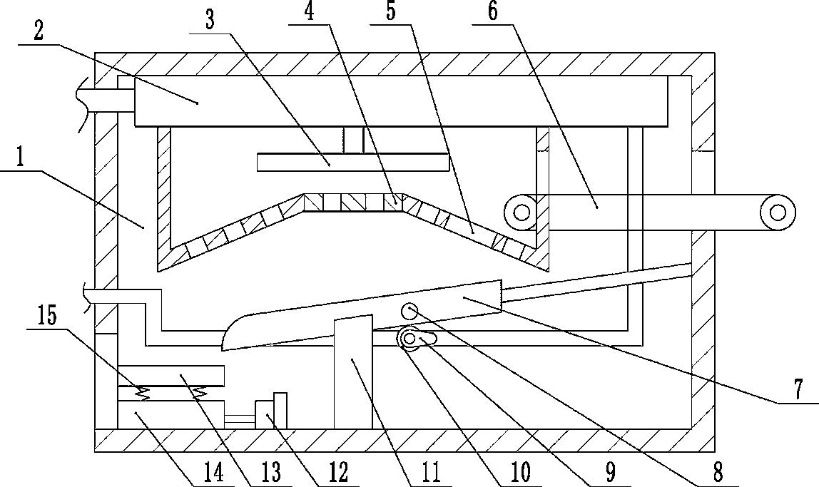 Negative pressure cooling device for automobile injection molded parts