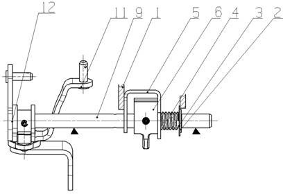 Gear selecting mechanism of transmission