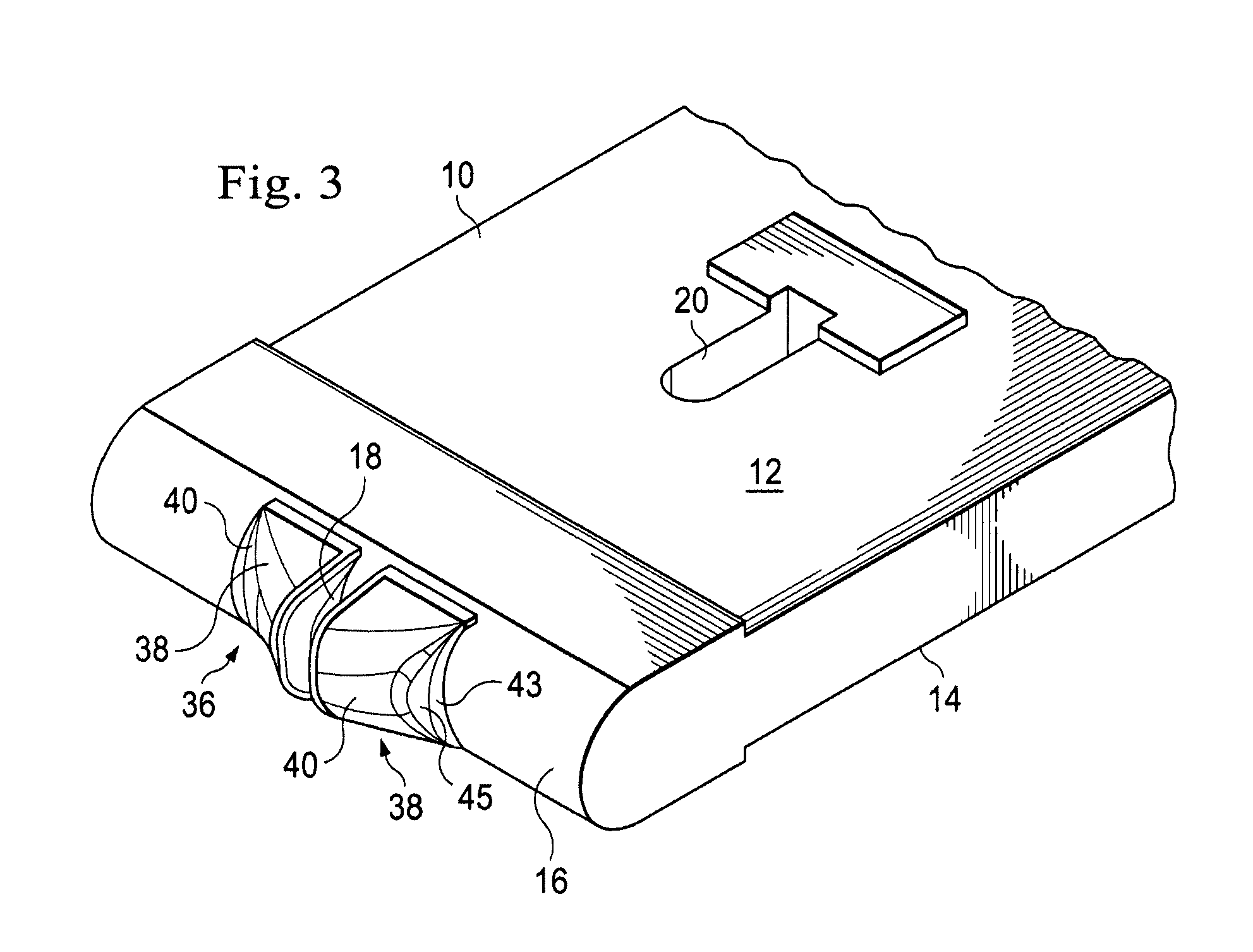 Adapter Stabilization Structure for Bucket Lip