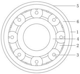 High-speed mute miniature precision bearing