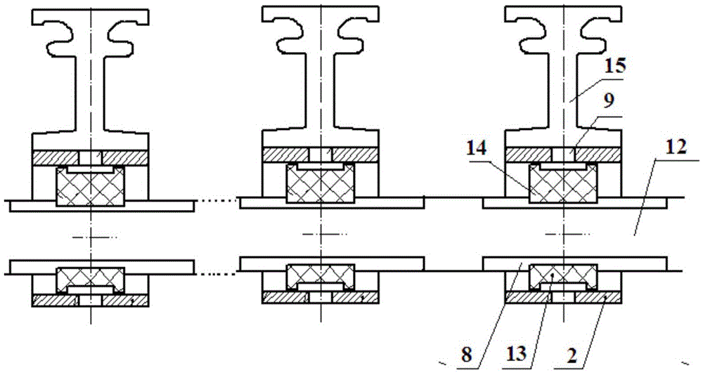 An isometric displacement bridge expansion joint device