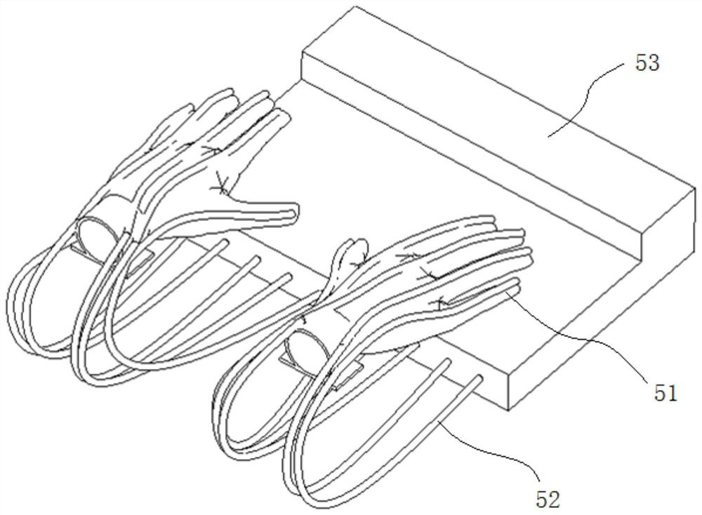 Brain-controlled finger training equipment based on music stimulation