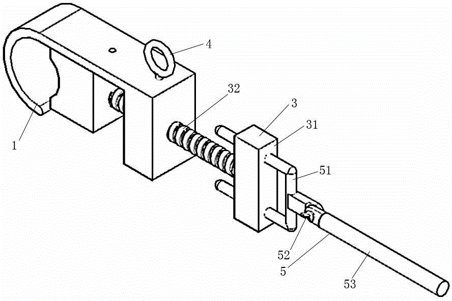 Multifunctional overcurrent clamp capable of being mounted vertically