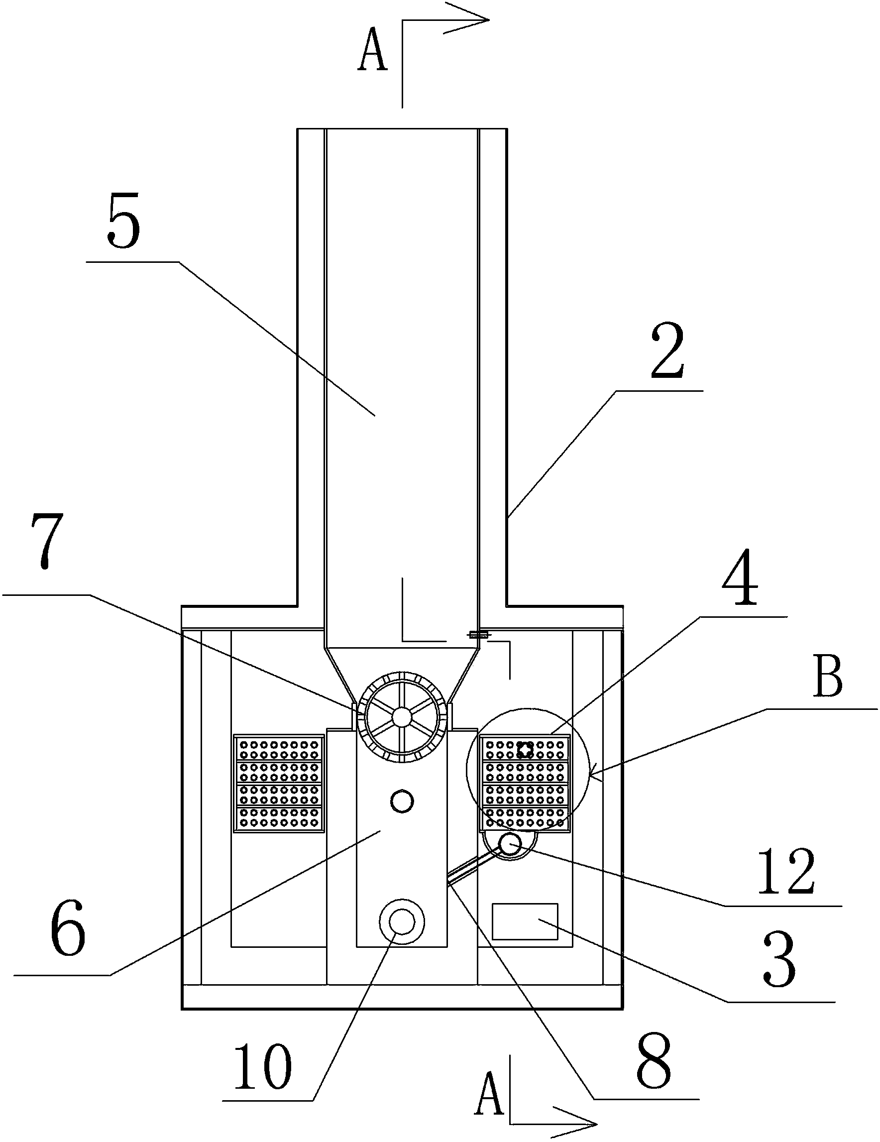 Recycling system for waste cathode block from electrolytic aluminum and recycling method