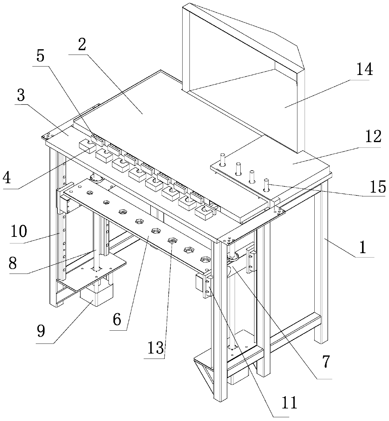 Hot nozzle semi-automatic assembling machine