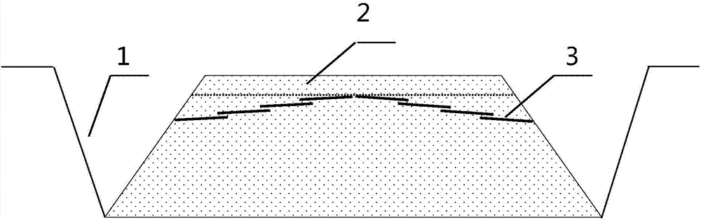 Improvement method for laying film below coastal saline-alkali soil plough layer for salt resistance
