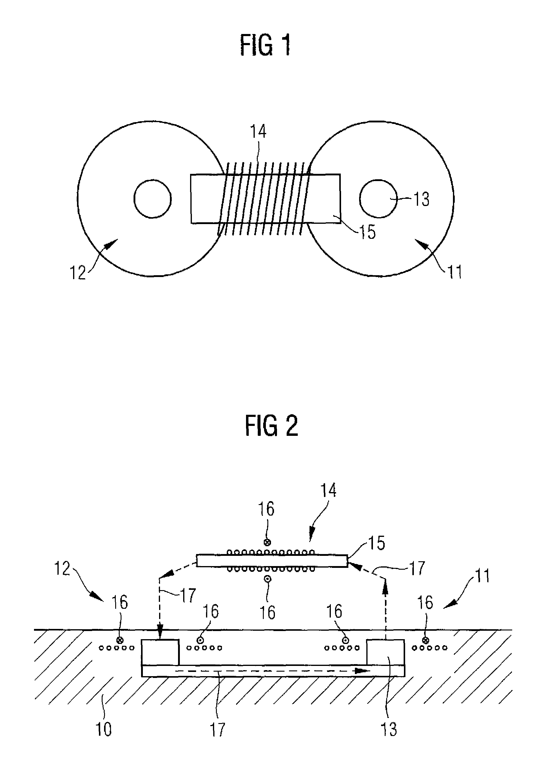 Arrangement for the inductive wireless delivery of energy