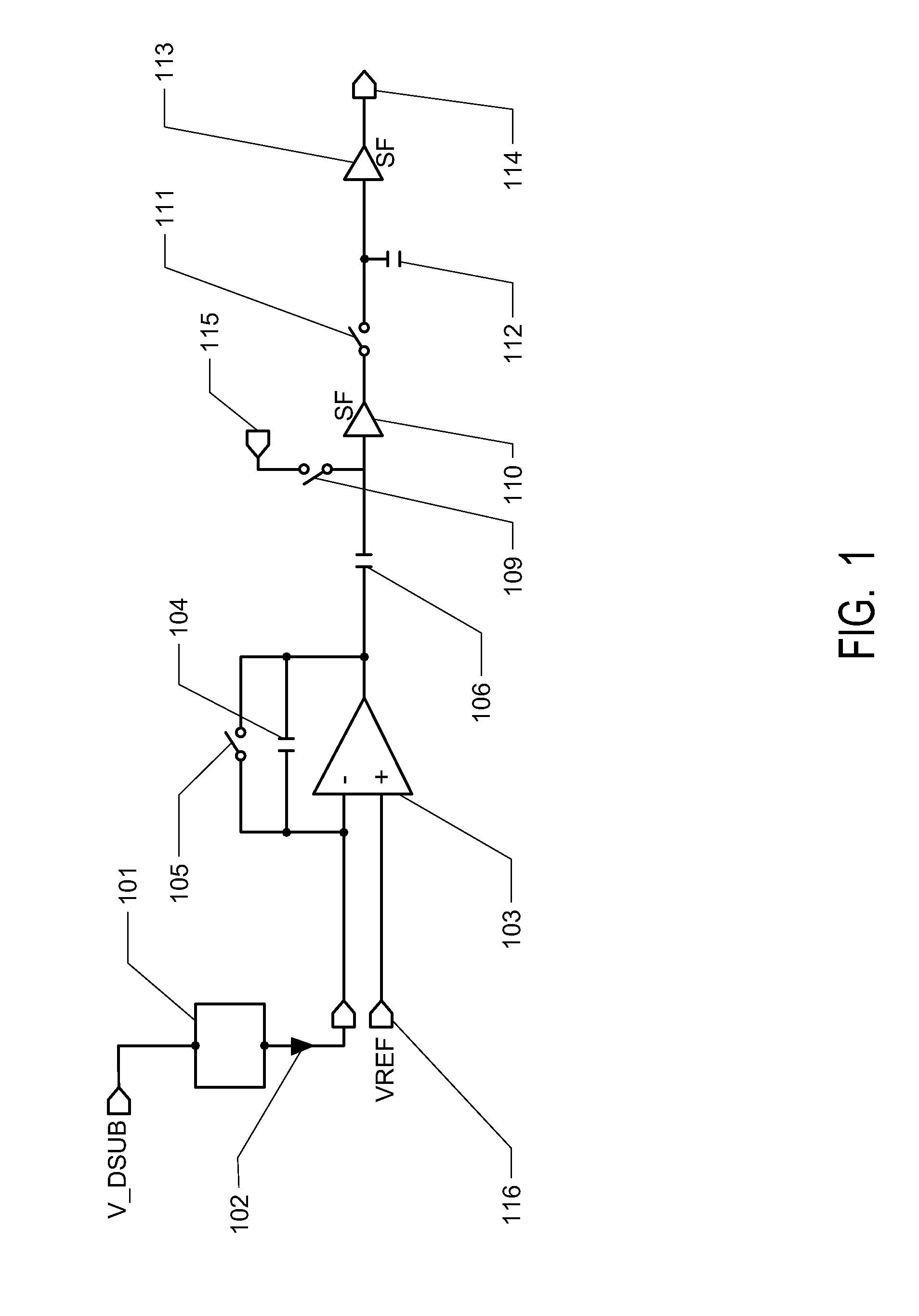 In-Pixel Correlated Double Sampling with Fold-over Detection