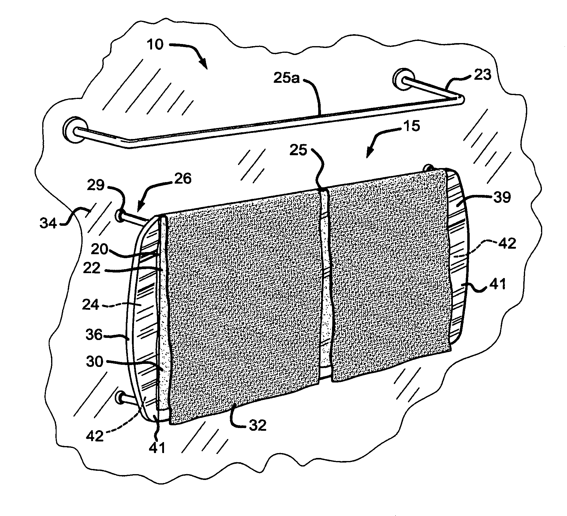 Method and apparatus for a cloth heater