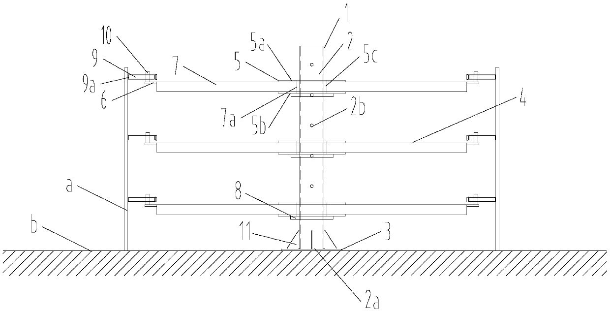 Calibration tooling for shield machine shell and method for correcting shield machine shell