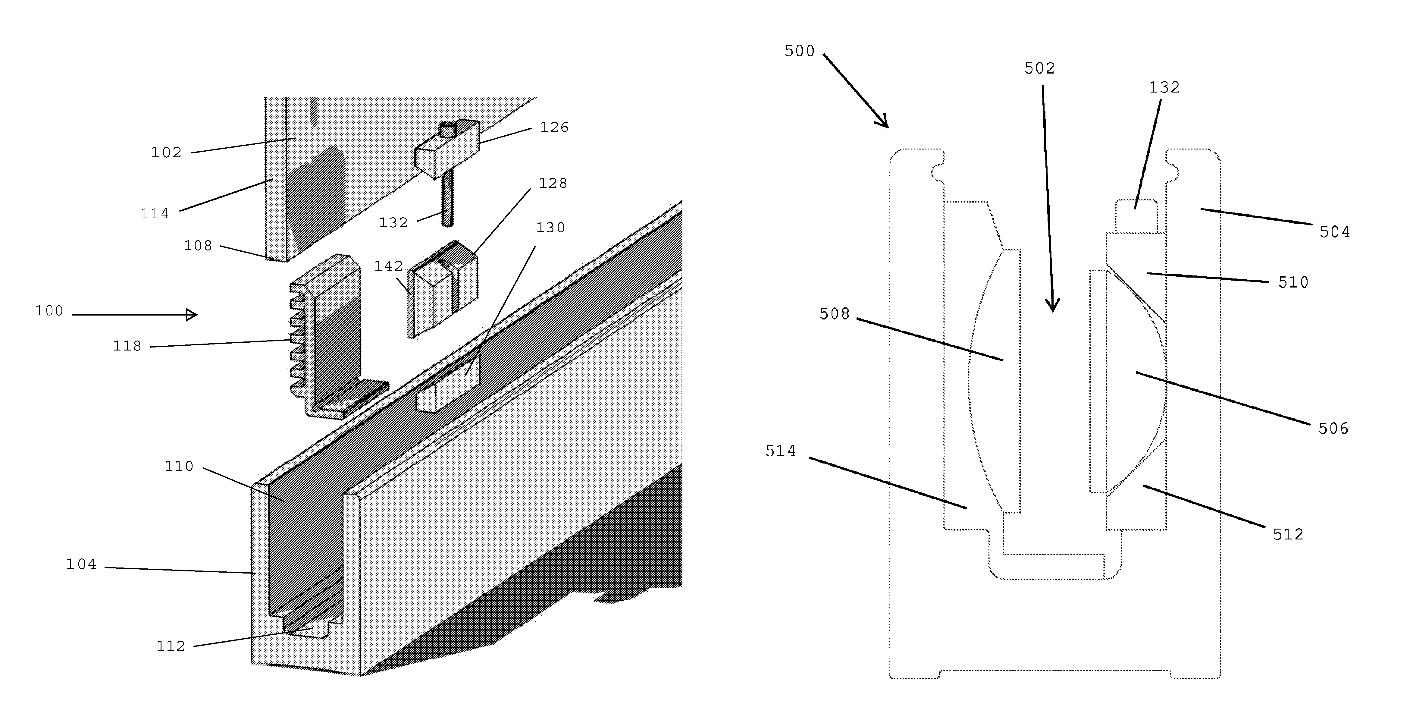 Partition mounting system and clamp assembly for mounting partition