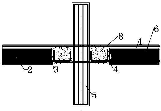 Method and structure for reinforcing prefabricated prestressed beam-column joint through mixed fiber concrete