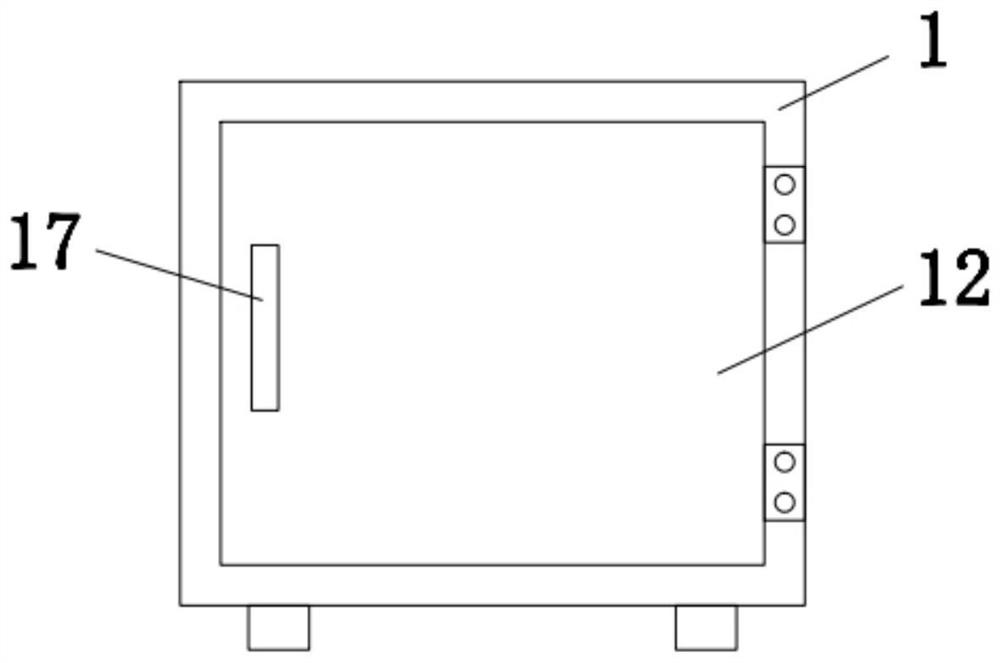 Constant-temperature, constant-humidity and dustproof electrical cabinet