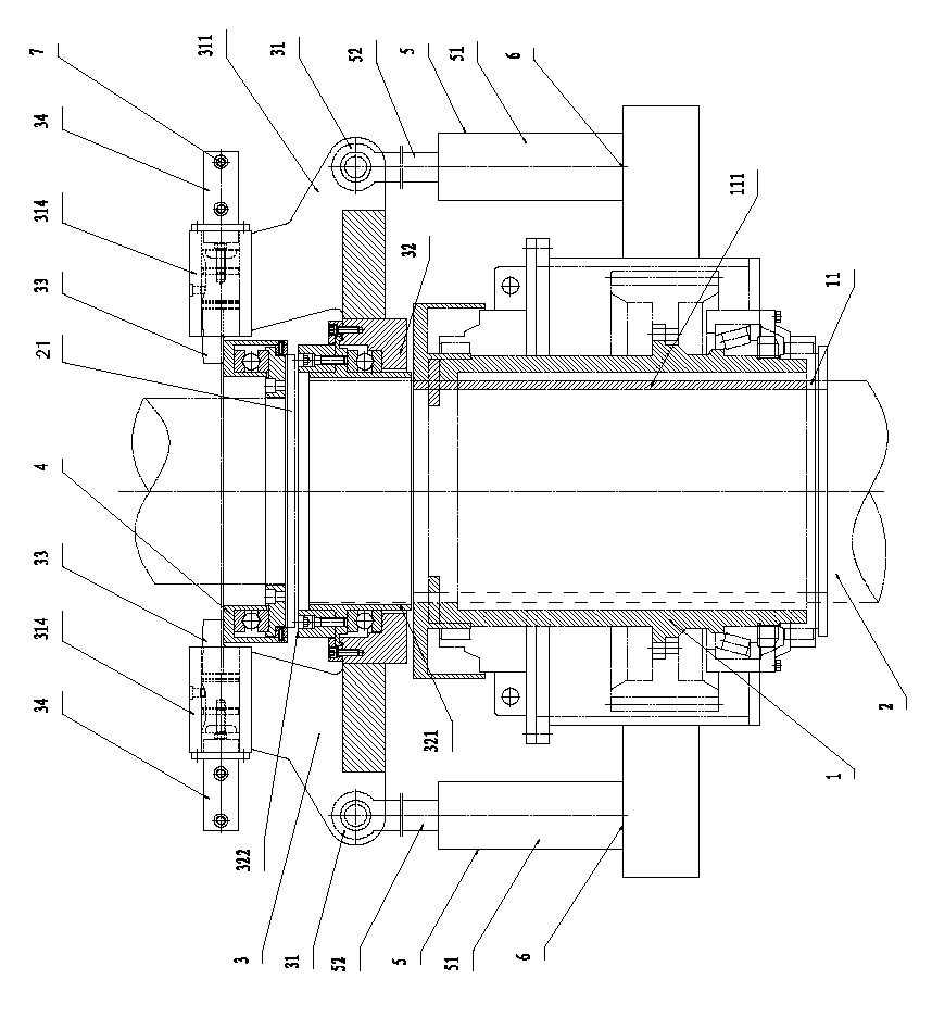 Drill pipe of engineering driller