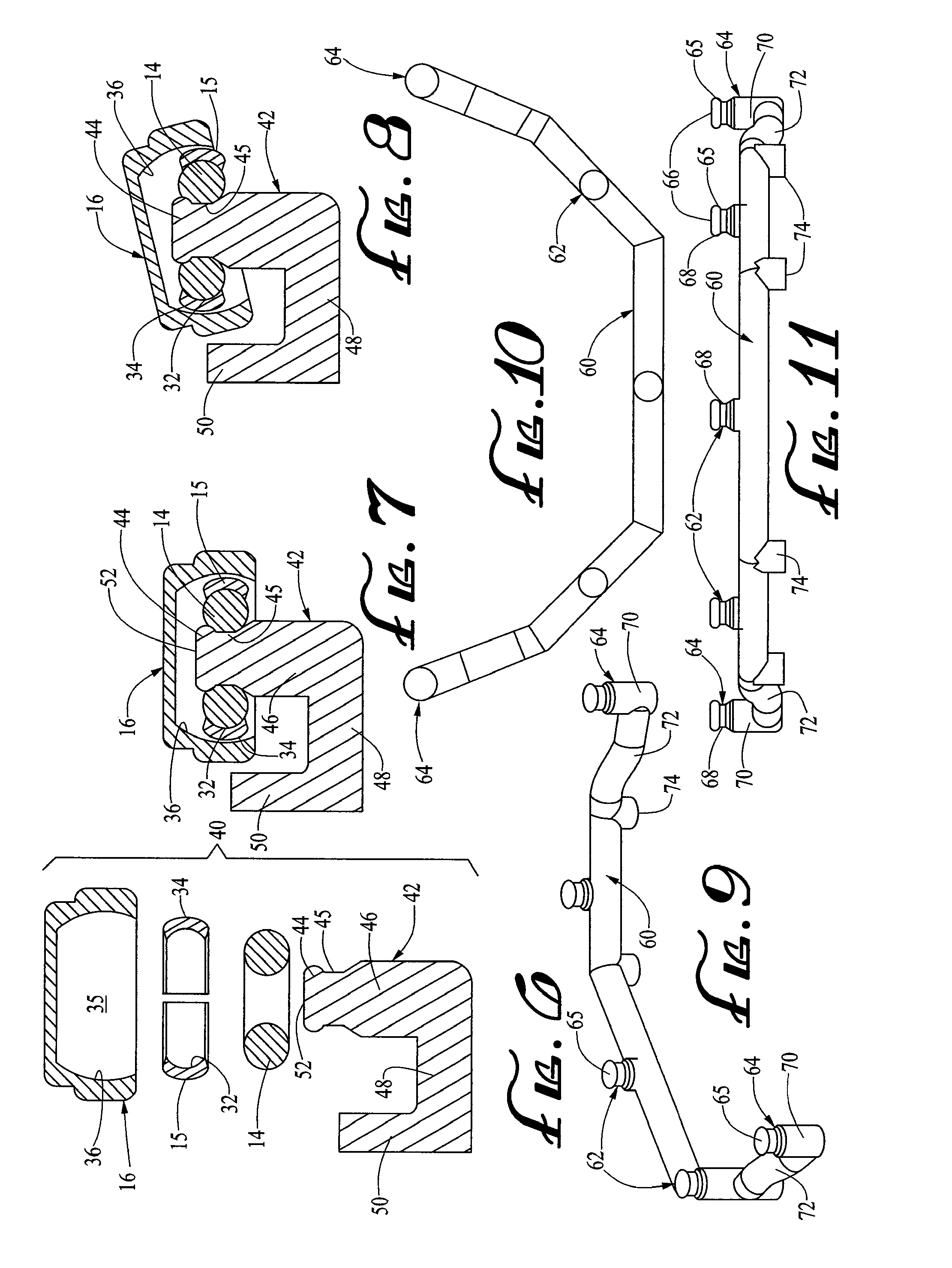 Dental attachment assembly and method