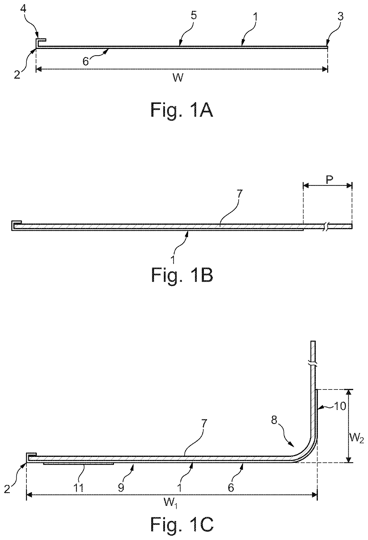 Method for producing a flash coving profile and method for arranging the obtained flash coving profile in the corner between a floor and a wall