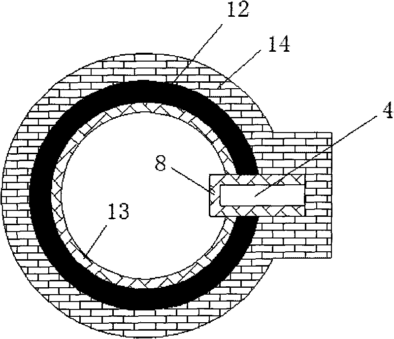 Apparatus and method for disposing solid waste by using hot plasma