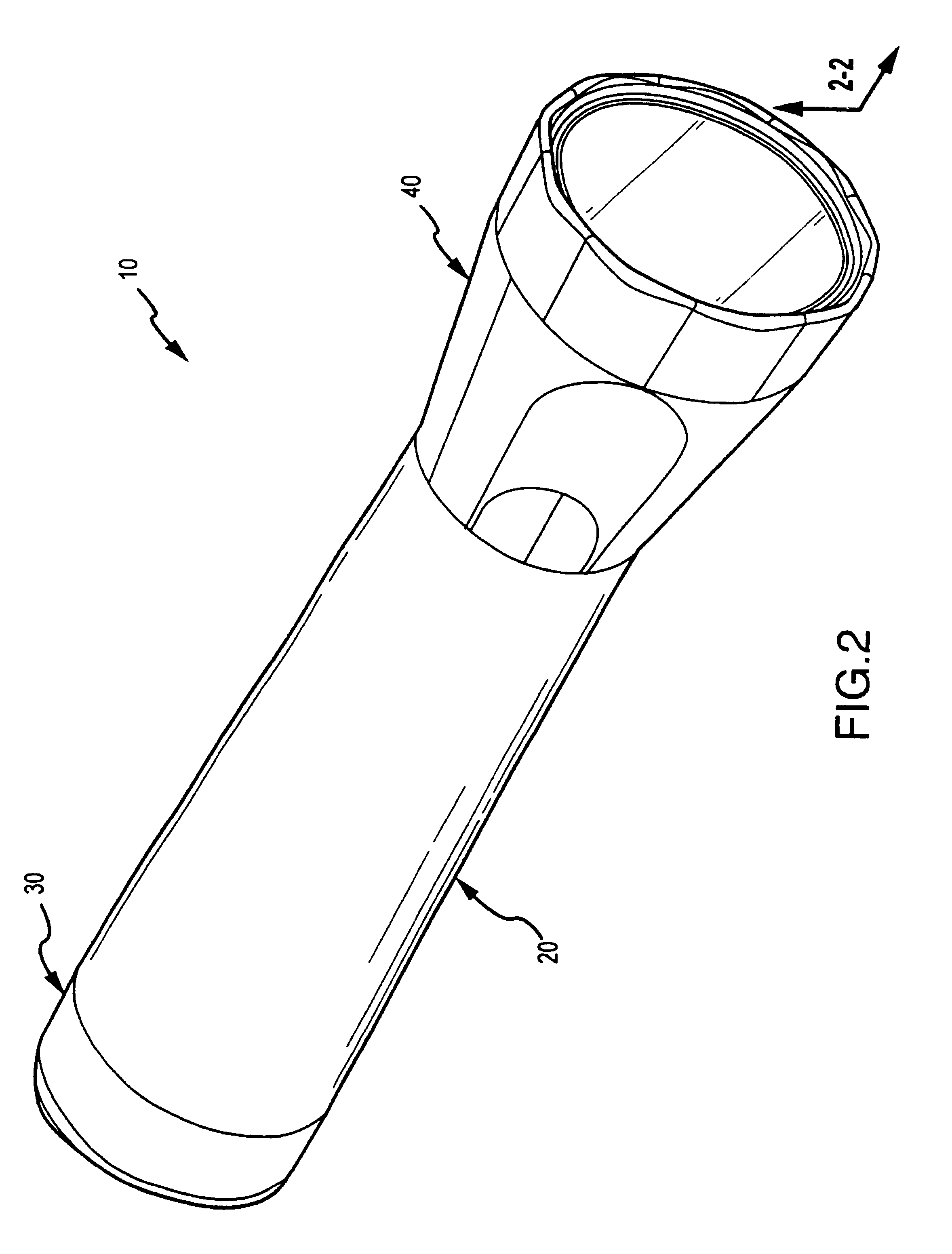 Tubular barrel-shaped flashlight having rotatable switching assembly and focusing and defocusing capability