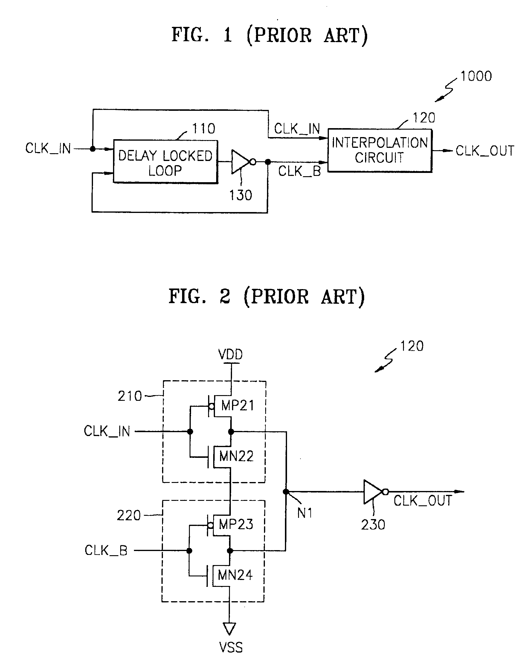 Semiconductor memory device having duty cycle correction circuit and interpolation circuit interpolating clock signal in the semiconductor memory device
